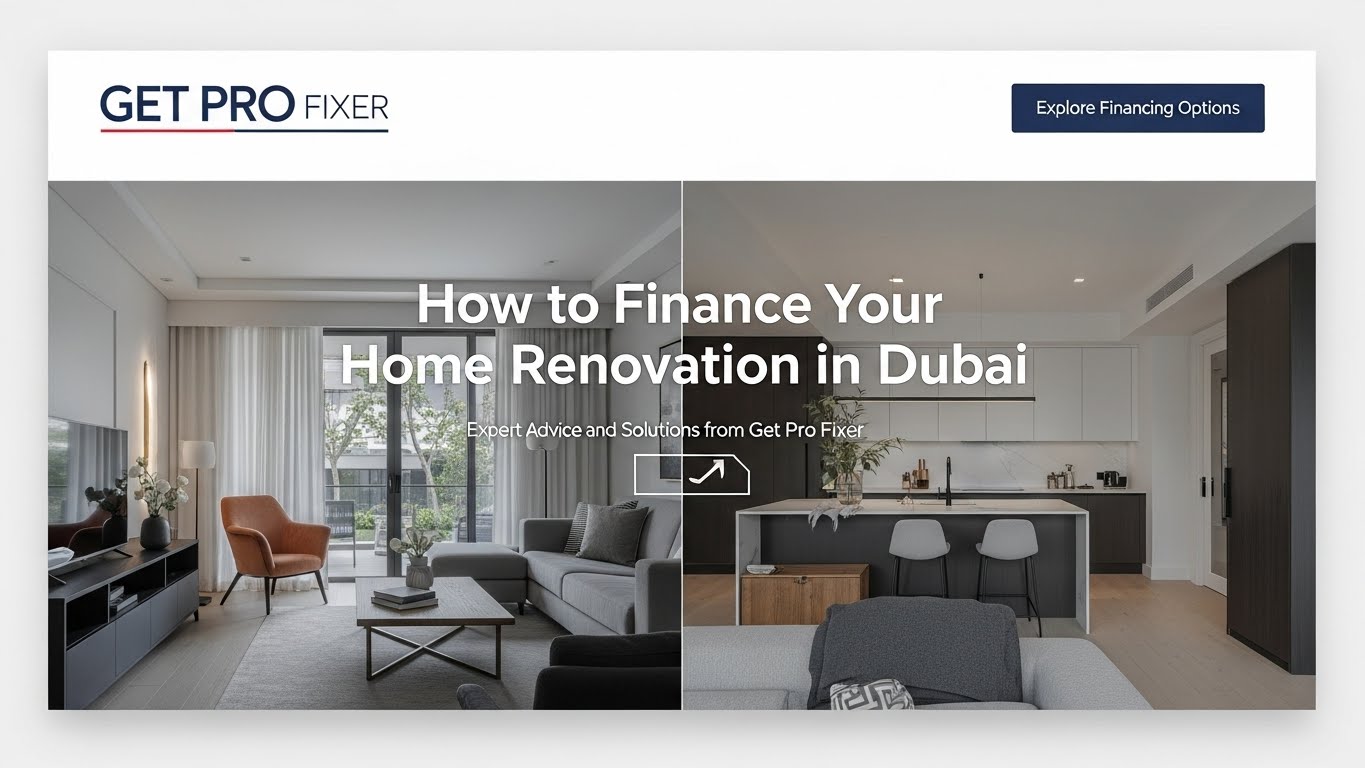 How to Finance a Home Maintenance and Renovation in Dubai