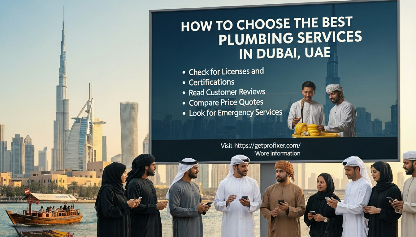 plumbing services dubai